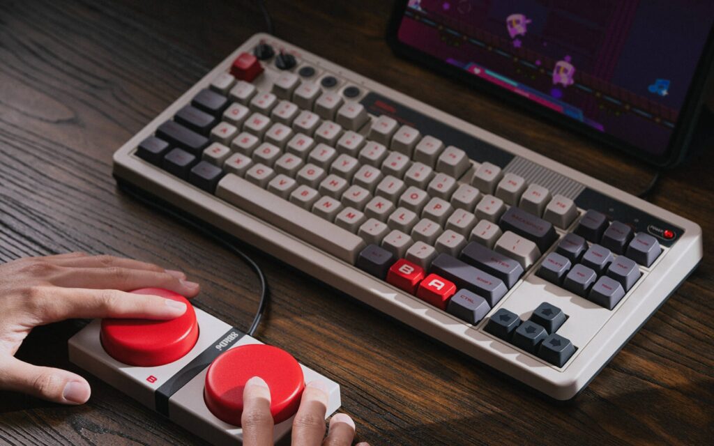8BitDo’s Retro Mechanical Keyboard Packs the NES for Your Computer Needs—Here’s How Much
