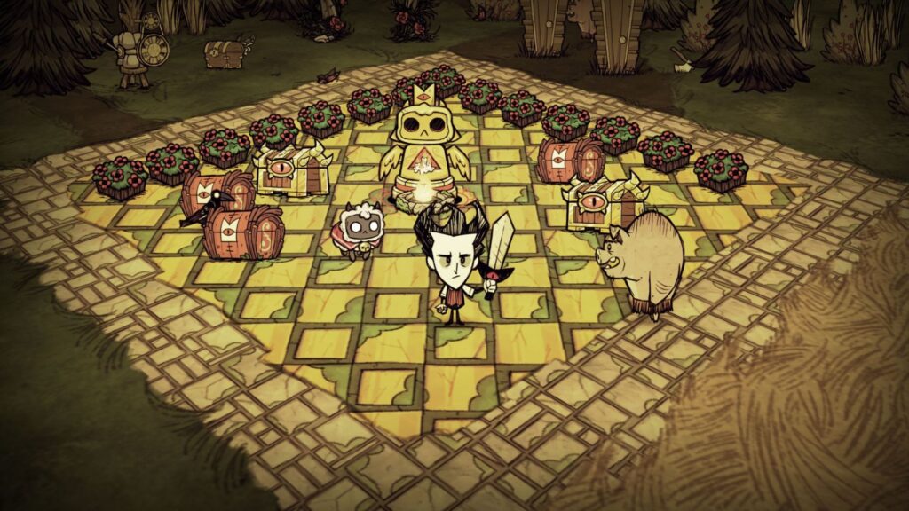 Cult of the Lamb celebrates one-year anniversary with Don’t Starve Together crossover