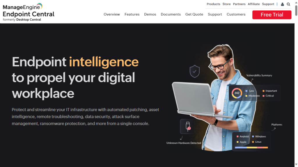 ManageEngine Endpoint Central review