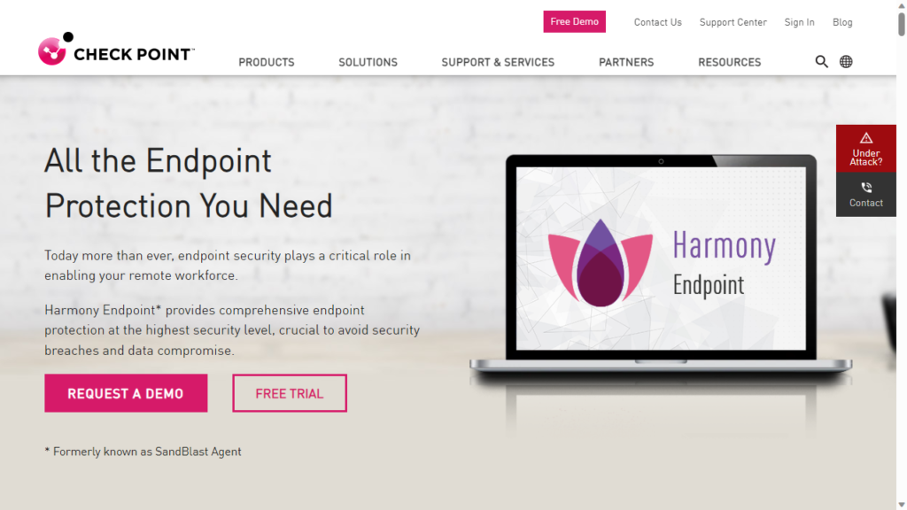 Check Point Harmony Endpoint review