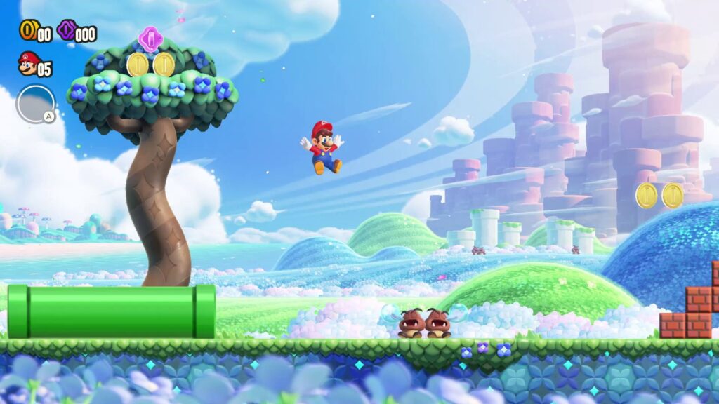 Super Mario Bros. Wonder’s talking flowers can be muted, but you can’t stop their hints