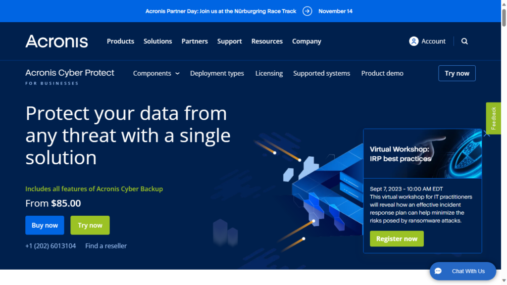 Acronis Cyber Protect Cloud review