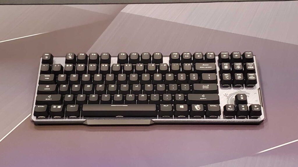 MSI GK50 Elite TKL review: a great budget mechanical keyboard