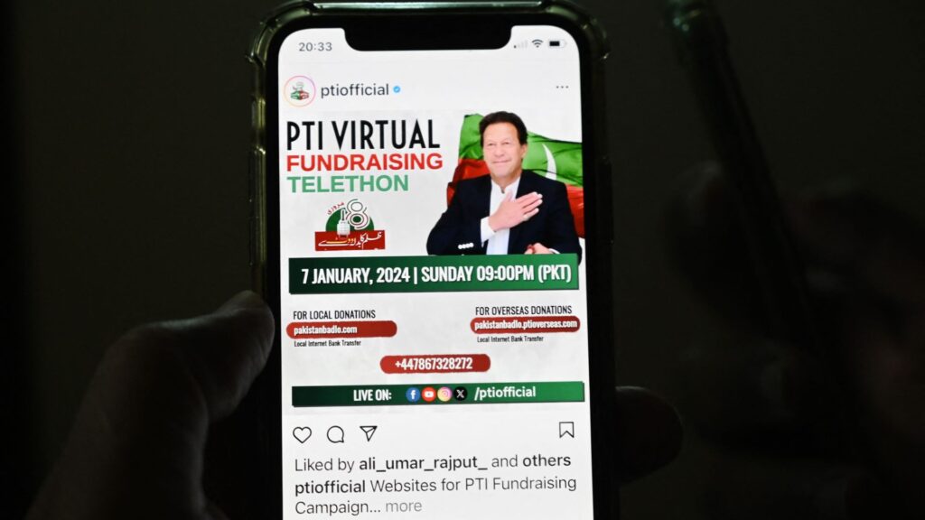 A month away from elections, Pakistan clamps down on social media services