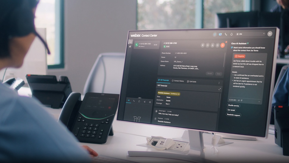 Cisco Webex can now tell if a contact center employee is burnt out