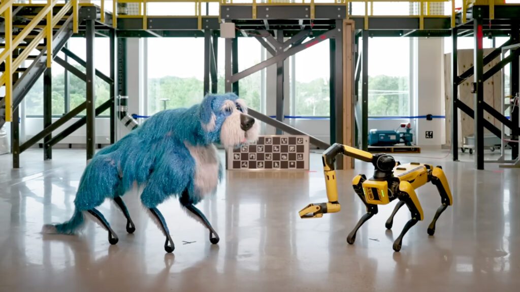 Ruh-roh, Boston Dynamics Spot put a dog costume on Spot and it's downright adorable