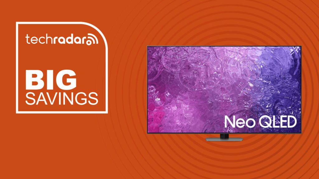 The excellent Samsung QN90C Neo QLED TV is half-price today