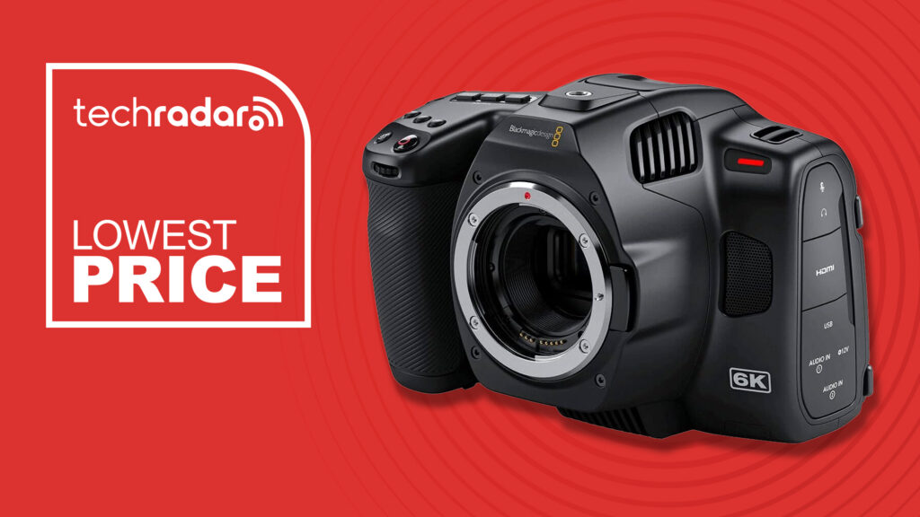 There's $1,000 off Blackmagic Design's superb Cinema Camera 6K – trust me, this is the best video camera deal I’ve seen in ages