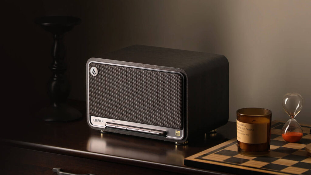 Edifier’s mid-century retro wireless speaker is full of modern Hi-Res Audio and streaming features