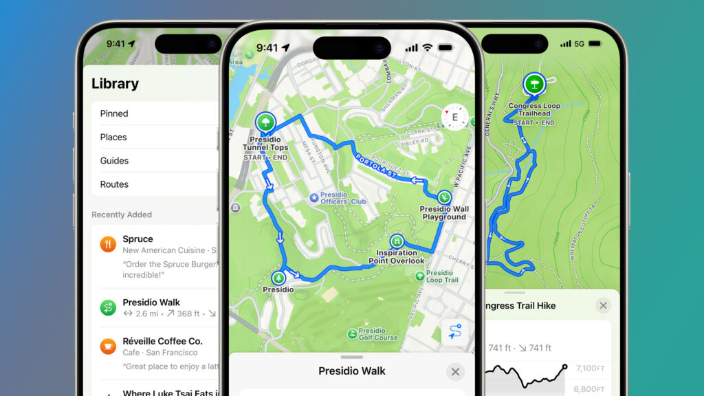 iOS 18 gives Apple Maps a big search upgrade to go with its offline hiking trails