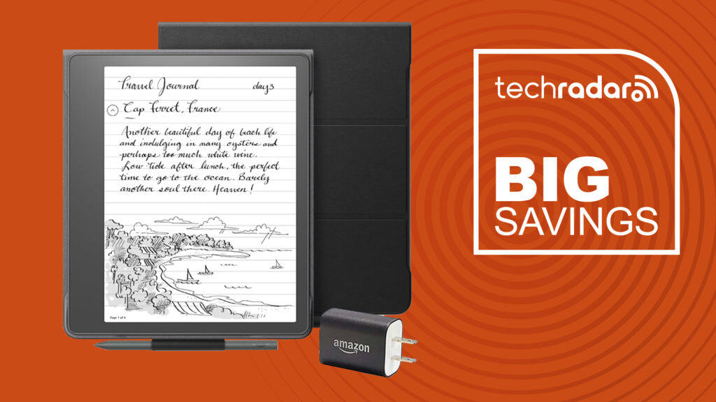 Save over $150 on this complete Kindle Scribe bundle at Amazon