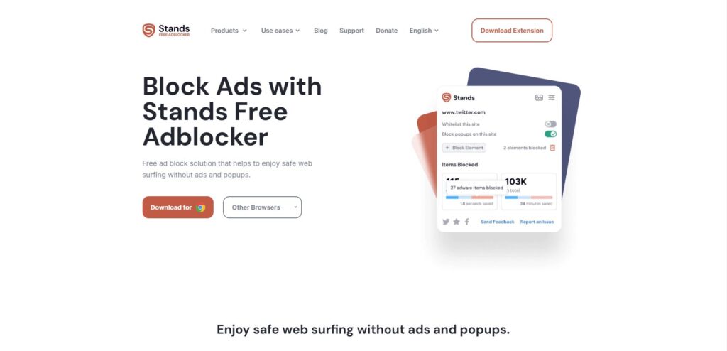 Stands Free AdBlocker Review