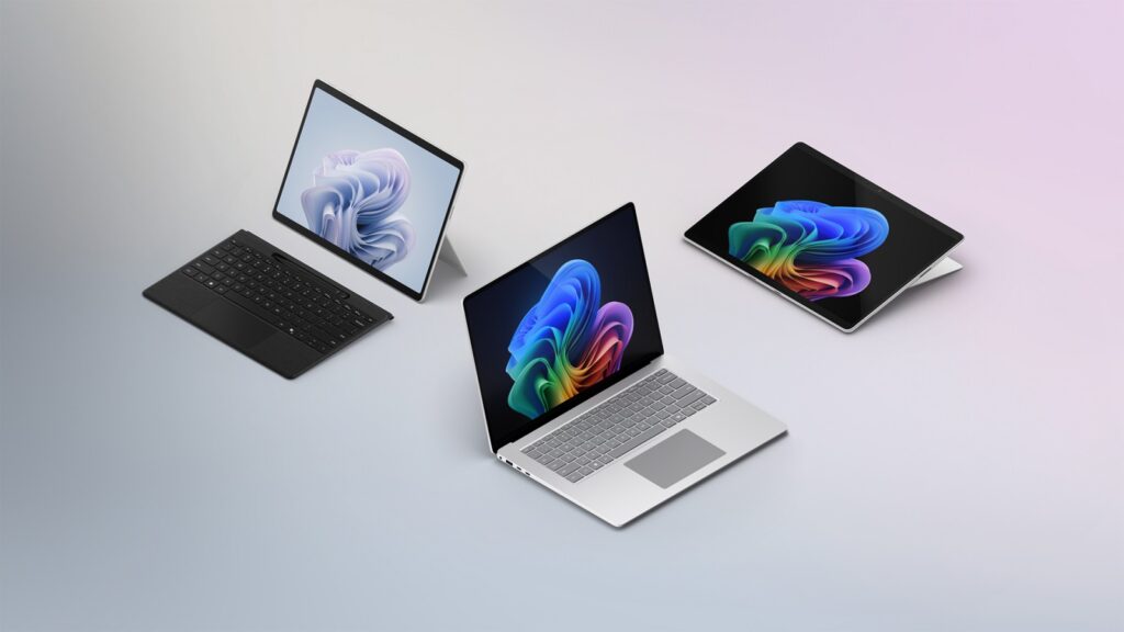 Microsoft unveils a plethora of next-generation Surface laptops with support for 5G and CoPilot+