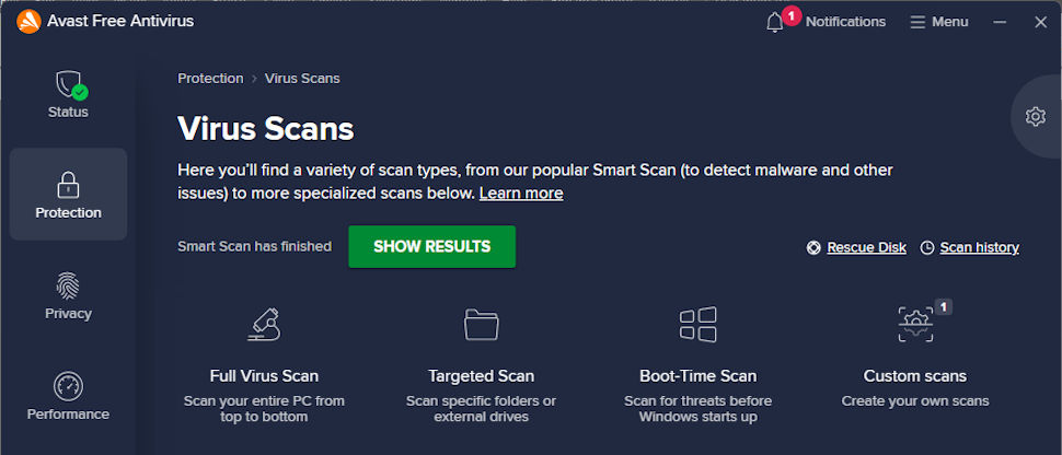 Avast Free Antivirus review