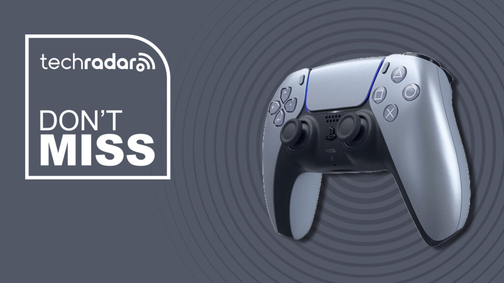 The shiny Sterling Silver DualSense Wireless Controller is on sale at a new lowest-ever price