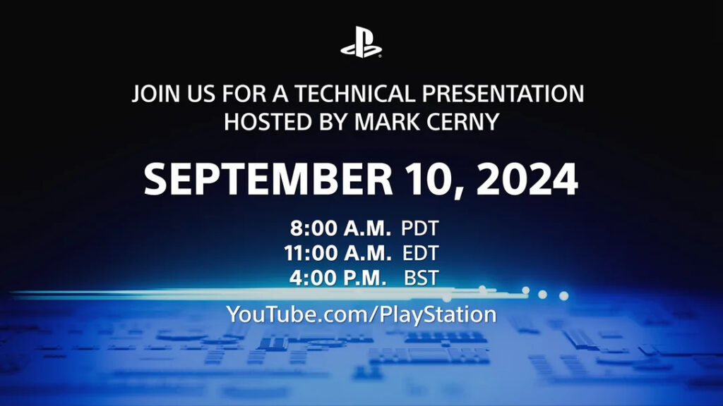 Sony confirms PlayStation 5 Technical Presentation for September 10 - is this the PS5 Pro reveal?