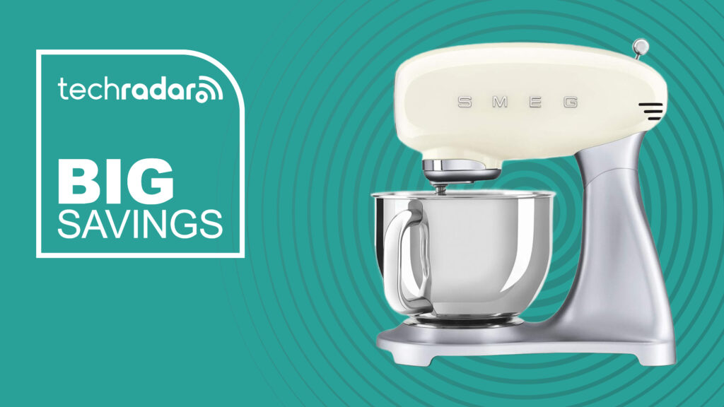 Have your cake and eat it too with £220 off this Smeg 4.8L Stand Mixer at AO