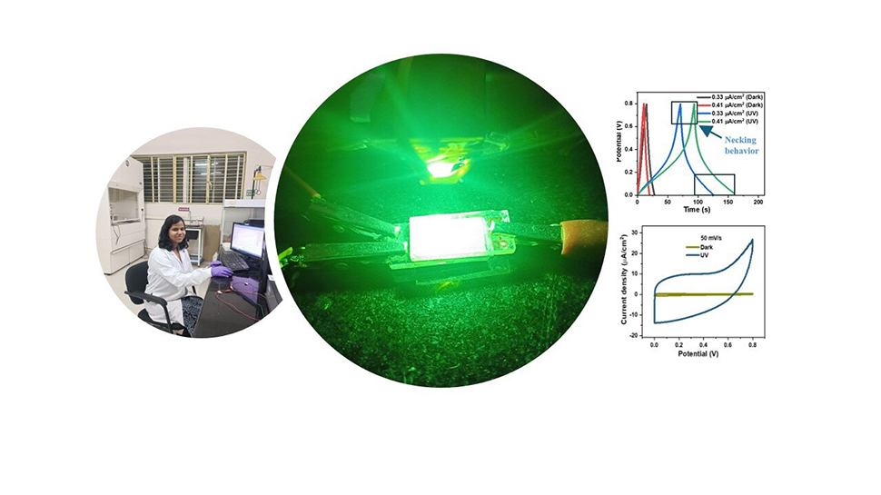 Researchers design tech that could 'potentially replace solar cells' in certain applications — novel supercapacitor is charged by light and could appear in a smartphone near you