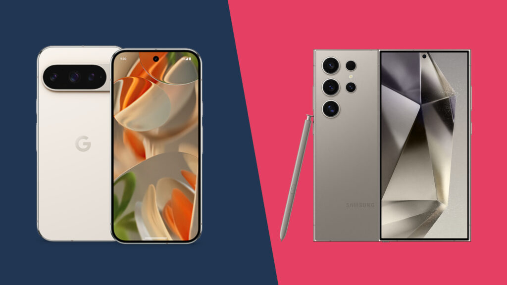 Google Pixel 9 Pro vs Samsung Galaxy S24 Ultra: two AI champions compared