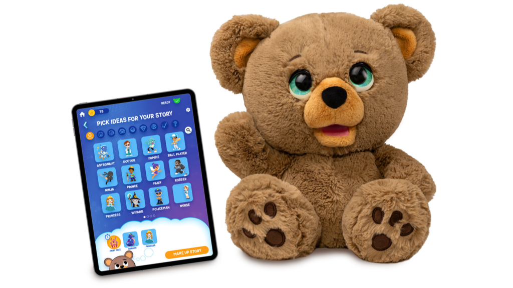 This AI Teddy Bear can make up new bedtime stories to tell you every night