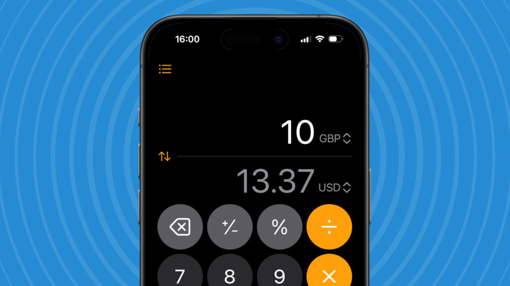 This hidden iOS 18 feature turns your iPhone calculator into an easy currency converter