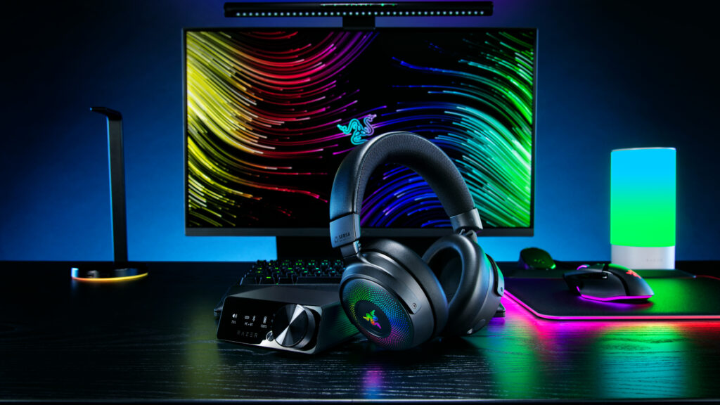 Razer unveils the Kraken V4 Pro headset and a haptic seat cushion (yes, really) at RazerCon 2024