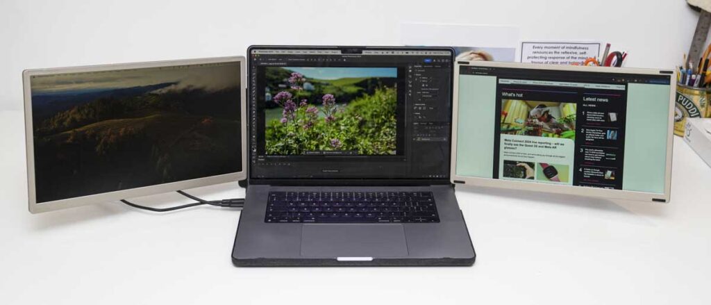 S6 Triple Laptop Screen Extender review