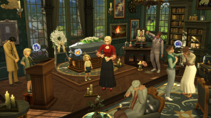 The Sims 4 Life & Death expansion pack will arrive on Halloween