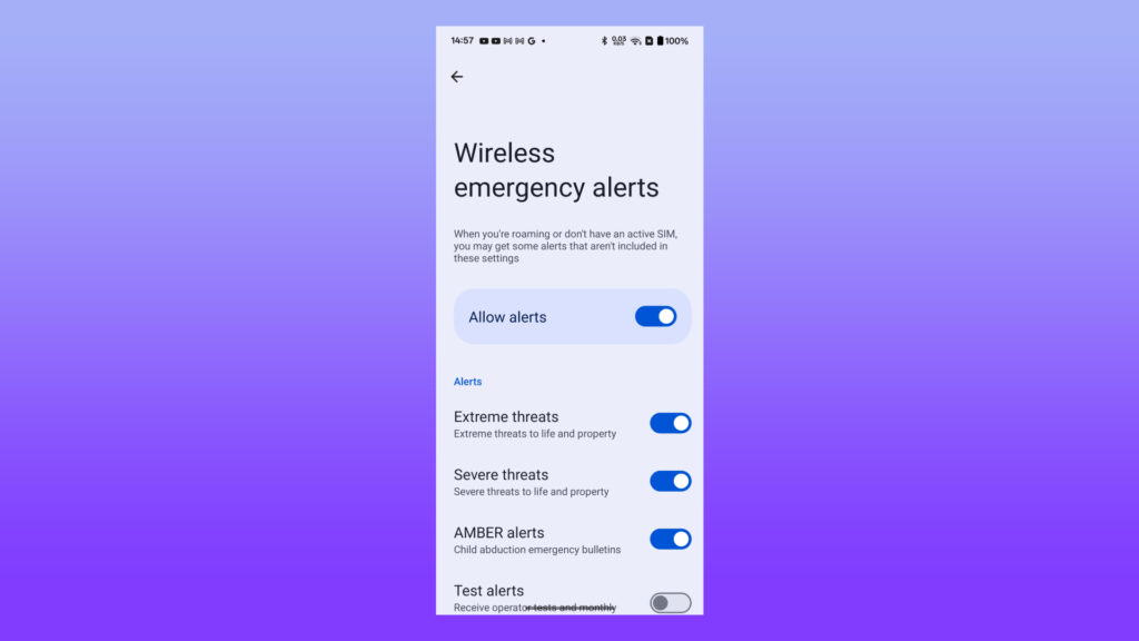 How to disable Amber alerts on an Android phone