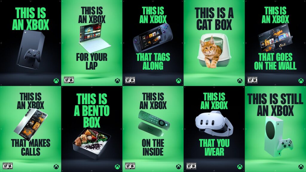 New Xbox ad campaign features everything from a bento box to an Amazon Fire TV Stick