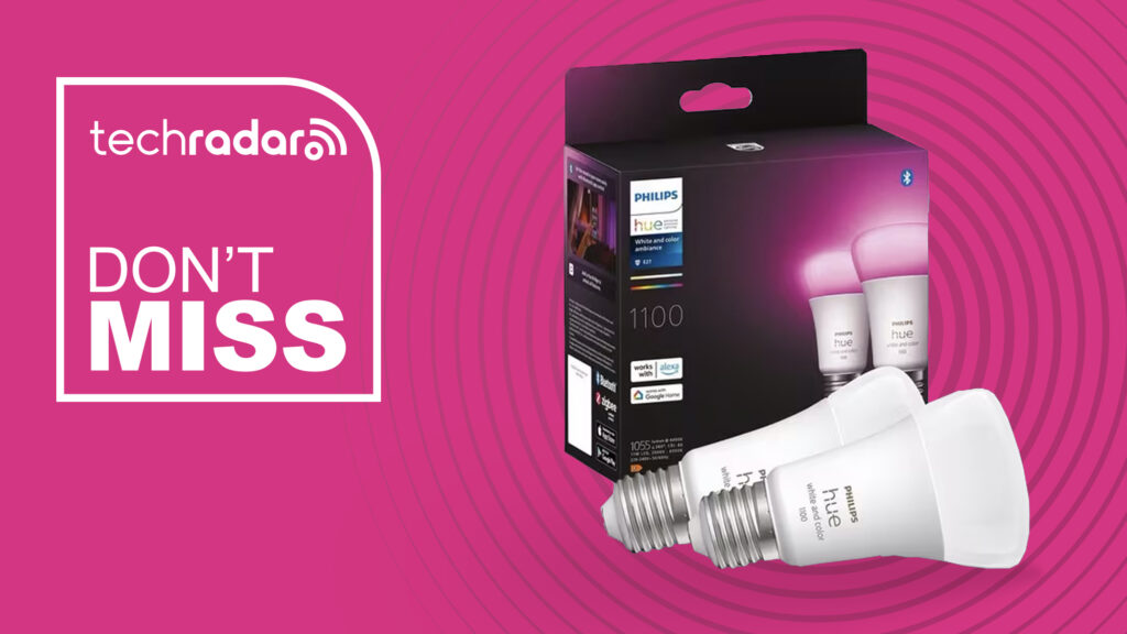 These Philips Hue bulbs have glowing reviews, and they're a brilliant price this Cyber Monday