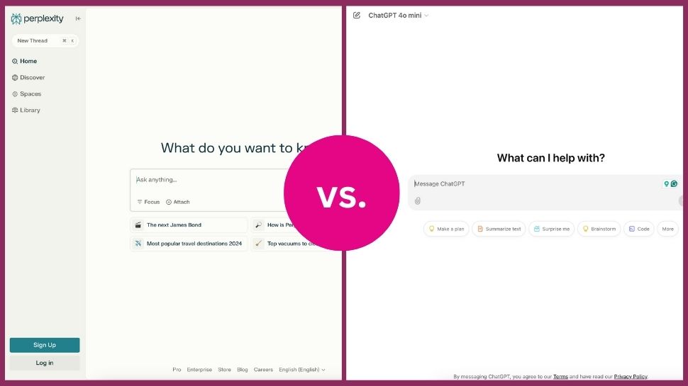 Perplexity vs. ChatGPT – which AI chatbot is the ultimate knowledge fountain?